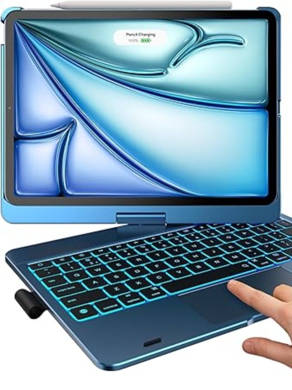 Keyboard Case for iPad Air 11-inch(M4/M3/M2, 2026/2025/2024)